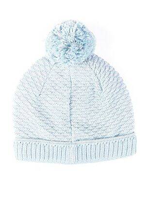 Bonnet empiècements bleu MAXIMO garçon