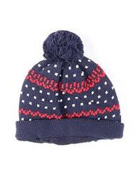 Bonnet empiècements bleu MAXIMO garcon