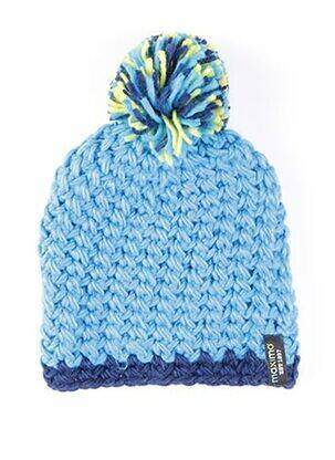 Bonnet empiècements bleu MAXIMO garçon