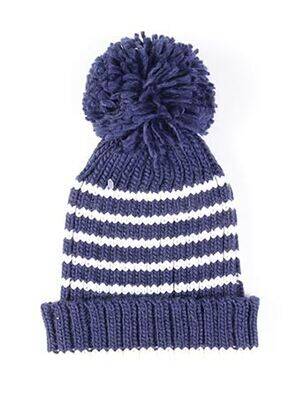 Bonnet imprimé fantaisie bleu MAXIMO garçon