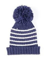 Bonnet imprimé fantaisie bleu MAXIMO garcon