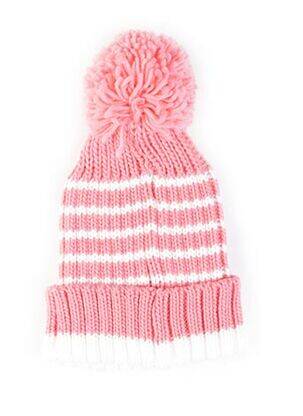 Bonnet imprimé fantaisie rose MAXIMO fille