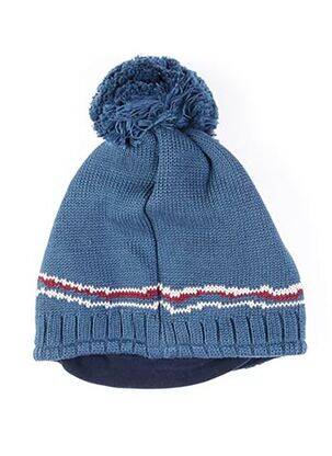 Bonnet imprimé fantaisie bleu MAXIMO garçon