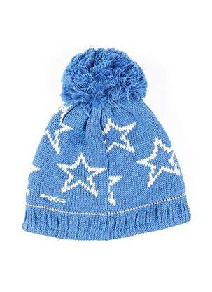 Bonnet imprimé fantaisie bleu MAXIMO garçon