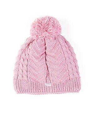 Bonnet empiècements rose MAXIMO fille