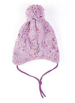 Bonnet empiècements violet MAXIMO fille