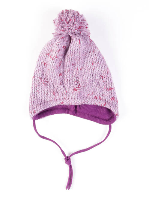 Bonnet empiècements violet MAXIMO fille