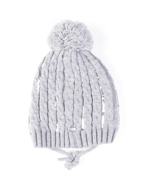 Bonnet gris MAXIMO pour fille
