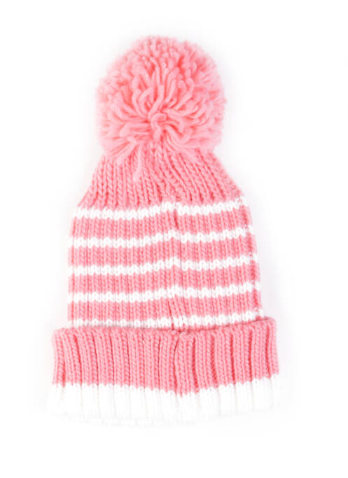 Bonnet rose MAXIMO pour fille