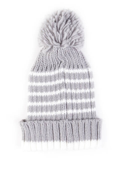 Bonnet gris MAXIMO pour garçon