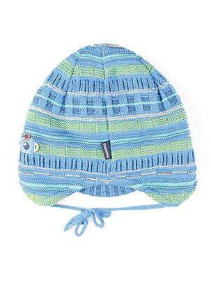 Bonnet imprimé fantaisie bleu MAXIMO garçon