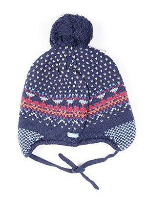 Bonnet imprimé fantaisie bleu MAXIMO garçon