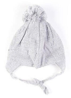 Bonnet empiècements gris MAXIMO enfant