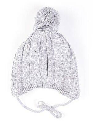 Bonnet empiècements gris MAXIMO enfant