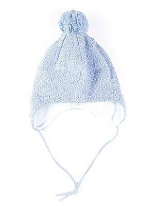 Bonnet empiècements bleu MAXIMO garçon