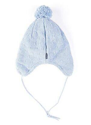Bonnet empiècements bleu MAXIMO garçon