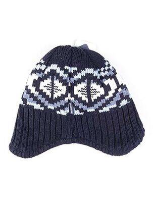 Bonnet imprimé fantaisie bleu MAXIMO garçon