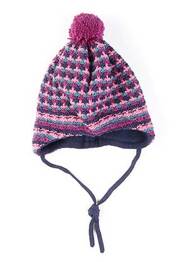 Bonnet empiècements rose MAXIMO fille