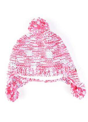 Bonnet empiècements rose MAXIMO fille
