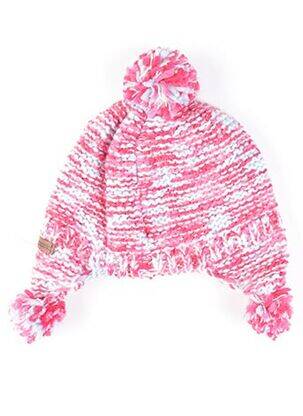 Bonnet empiècements rose MAXIMO fille
