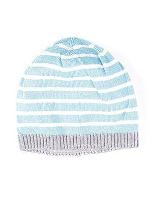 Bonnet imprimé fantaisie bleu MAXIMO garçon