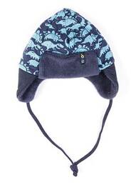 Bonnet imprimé fantaisie bleu MAXIMO garcon