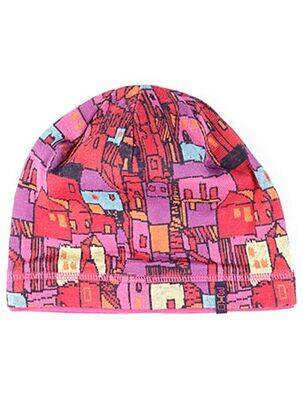 Bonnet imprimé fantaisie rouge MAXIMO fille