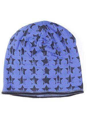 Bonnet imprimé fantaisie bleu MAXIMO garçon