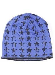 Bonnet imprimé fantaisie bleu MAXIMO garcon