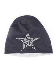 Bonnet doublure noir MAXIMO fille