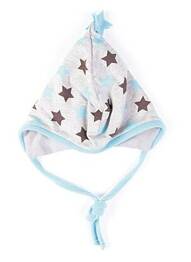 Bonnet imprimé fantaisie bleu MAXIMO garcon