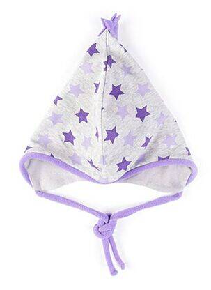 Bonnet imprimé fantaisie violet MAXIMO fille