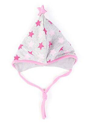 Bonnet imprimé fantaisie rose MAXIMO fille