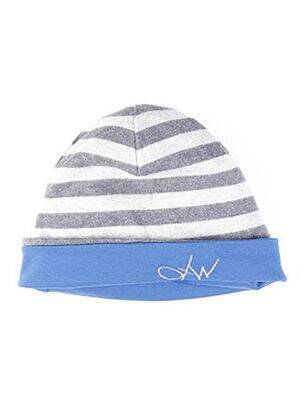 Bonnet imprimé fantaisie bleu MAXIMO garçon
