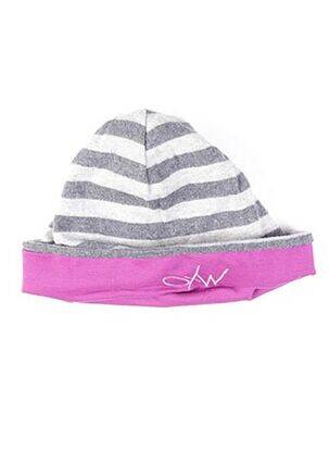 Bonnet imprimé fantaisie violet MAXIMO fille