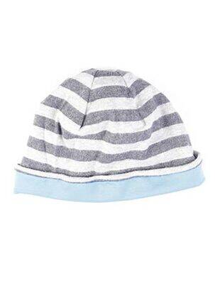 Bonnet imprimé fantaisie bleu MAXIMO garçon