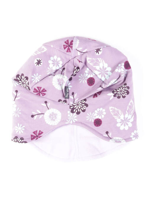 Bonnet doublure violet MAXIMO fille