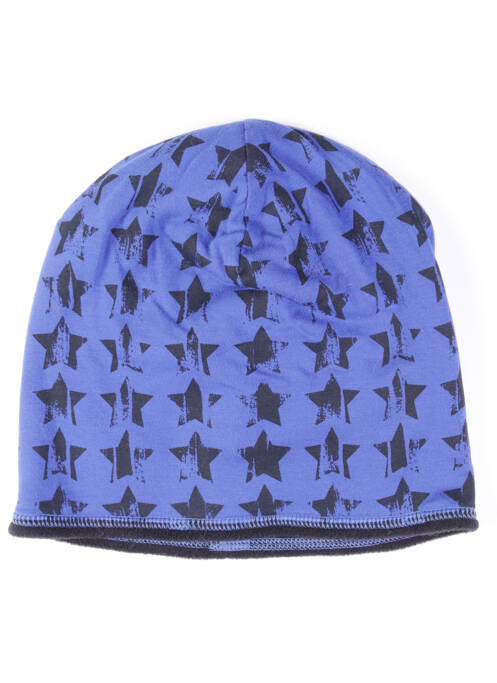 Bonnet imprimé fantaisie bleu MAXIMO garcon