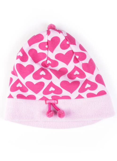 Bonnet empiècements rose MAXIMO fille