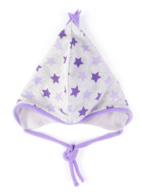 Bonnet empiècements violet MAXIMO fille