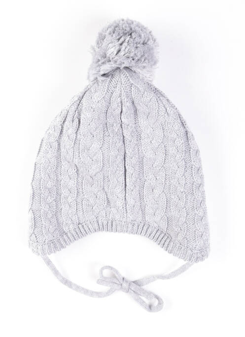 Bonnet gris MAXIMO pour enfant