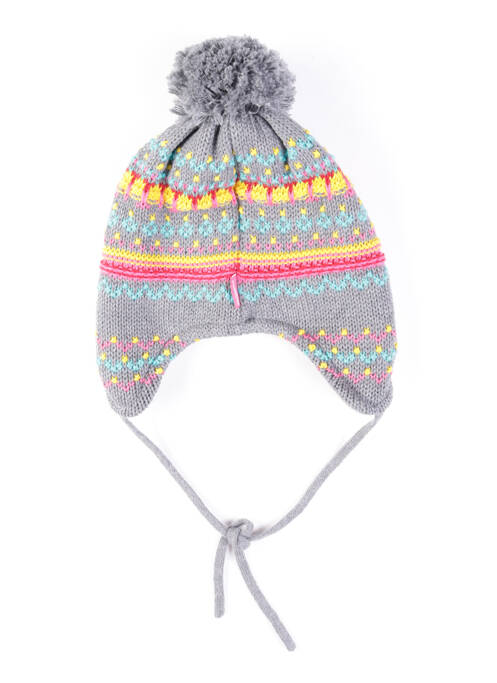 Bonnet gris MAXIMO pour fille