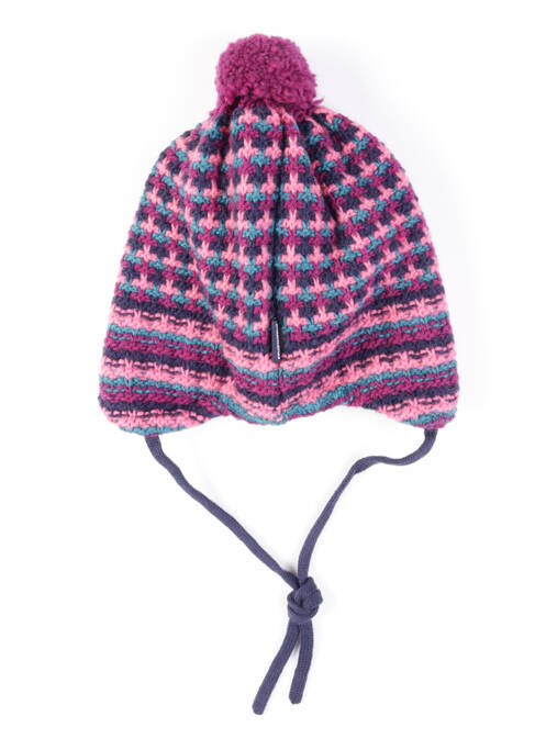 Bonnet rose MAXIMO pour fille