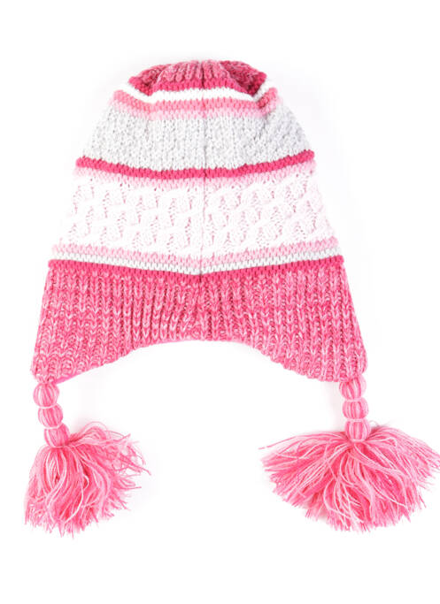 Bonnet rose MAXIMO pour fille