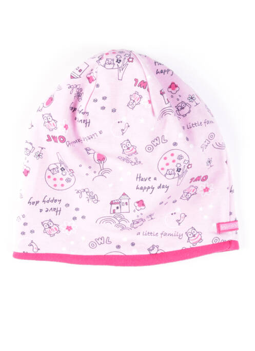 Bonnet rose MAXIMO pour fille