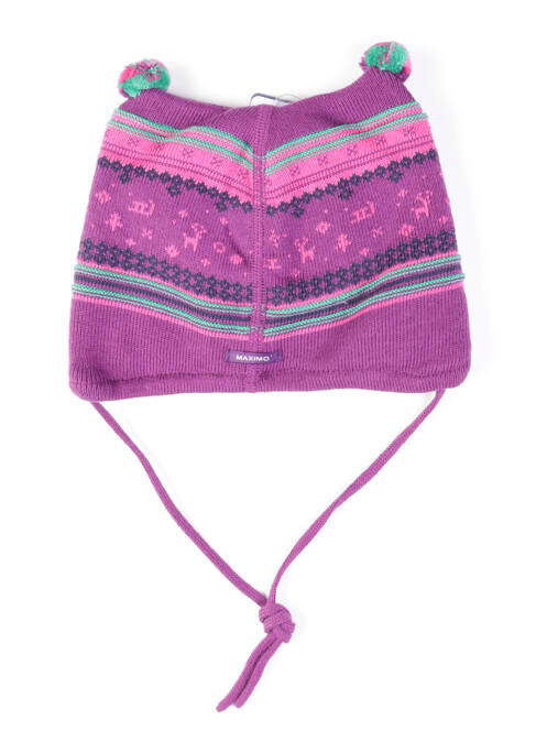 Bonnet violet MAXIMO fille