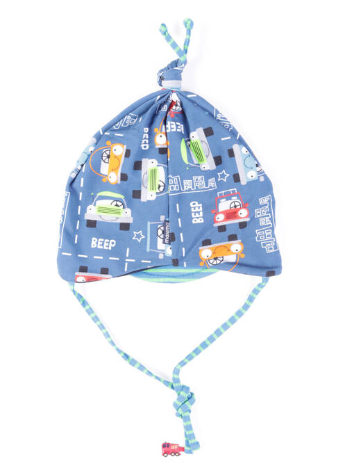 Bonnet bleu MAXIMO garçon