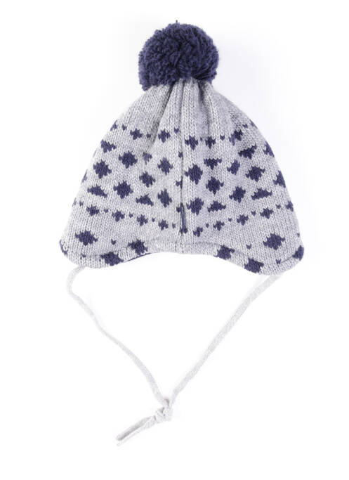 Bonnet gris MAXIMO pour garçon