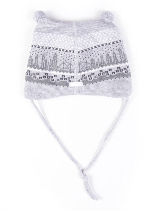 Bonnet gris MAXIMO pour garçon
