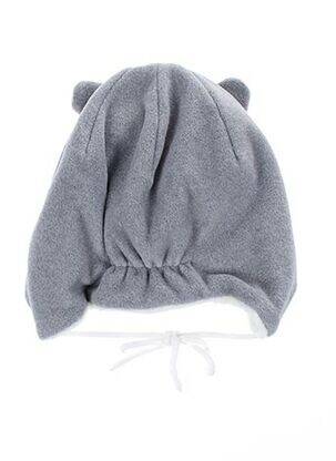 Bonnet empiècements gris MAXIMO enfant